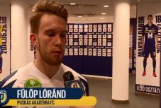 „Fülöp Lóránd vagyok, 21 éves. Hajrá Puskás!”