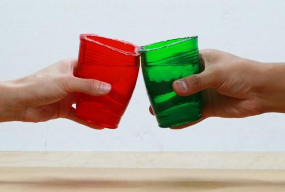 Így készíthet ehető poharat