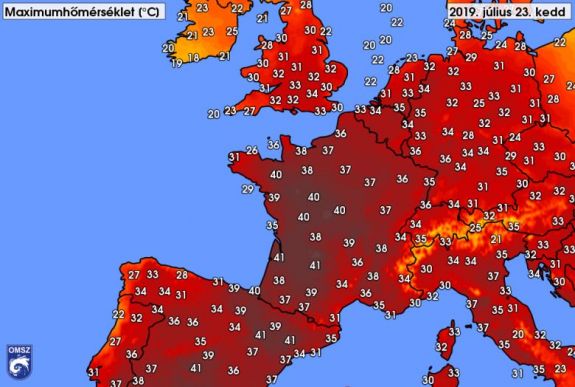 A hétvégén radikális fordulat áll be a kontinensen