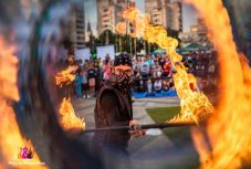 Ausztrál tűzzsonglőr nyert a szatmári utcazene-fesztiválon
