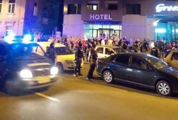 Magyar szurkolókra támadtak a Craiova ultrái