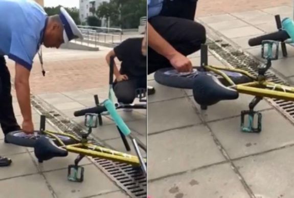 Rendőri kreativitás Romániában: a randalírozók kerekei bánják a kihágásokat