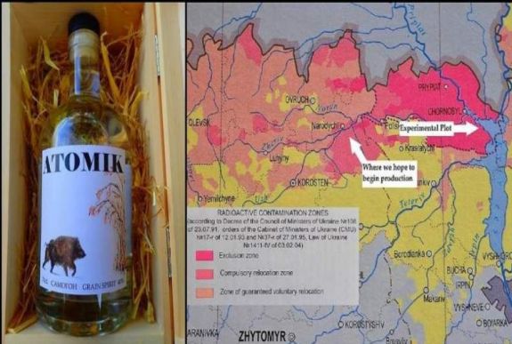 Egy igazán ütős vodka: Atomik a csernobili térségből