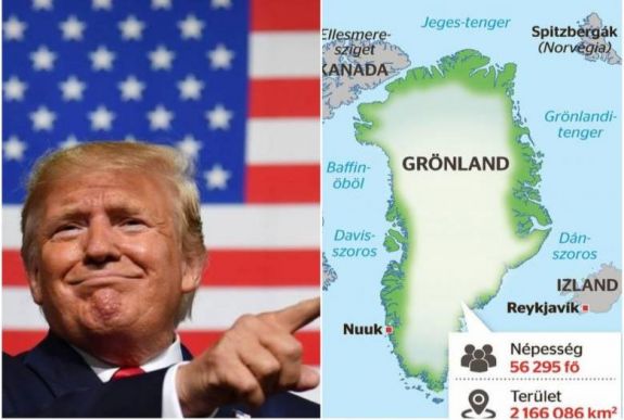 Trump lemondta dániai látogatását, mert nem veheti meg Grönlandot