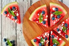 Egészséges nassolnivaló – így készül a „dinnyepizza