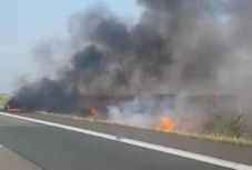 Leállt szerdán a forgalom a Nap-autópályán