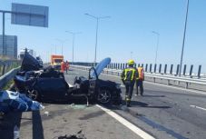 Arad megye: heten sérültek meg az autópályán történt balesetben