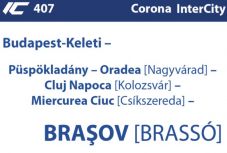 Gesztus a határon túli magyaroknak: új iránytáblákat készít a MÁV