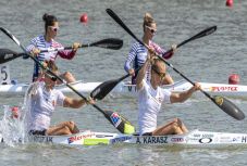 Kajak-kenu-vb - „meglékelték” a Kárász, Kozák páros hajóját