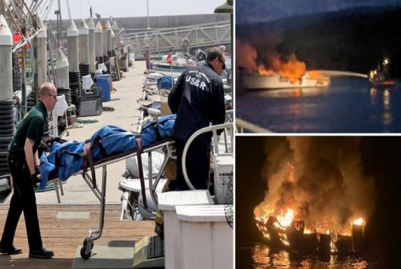 Hajókatasztrófa Dél-Kaliforniában: a 34 utas egyike sem élte túl a szerencsétlenséget