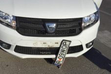 Nem tetszett a rendszám: megrongálták Mamaián Bunta Levente autóját