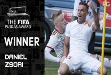 BRÉKING - Zsóri Dániel nyerte a Puskás-díjat