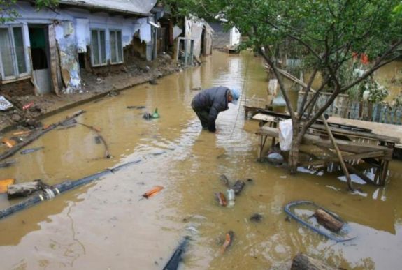 Elsőfokú árvízriasztást adtak ki öt megyére