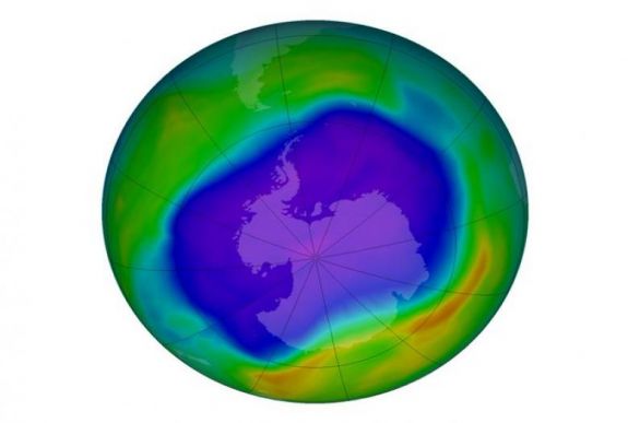 A legkisebb kiterjedésű volt az ózonlyuk 1982 óta