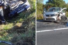 Halálos autóbaleset Maros megyében: szabálytalan előzés miatt karambolozott 3 gépkocsi