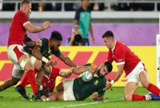 Rögbi-vb: Dél-Afrika legyűrte Walest, és harmadik döntőjét játszhatja 