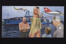 Hajléktalanból ünnepelt művész: Ion Bârlădeanu kollázsaiból nyílik kiállítás Csíkszeredában