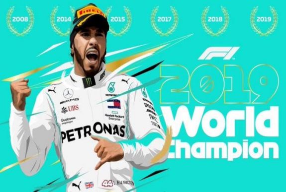 Forma-1: hatodszor világbajnok Lewis Hamilton 
