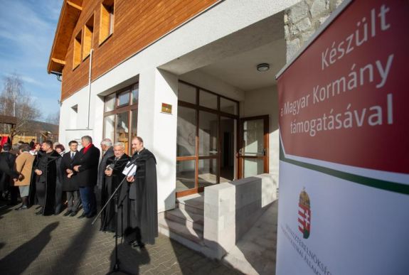 Magyar állami támogatással épült óvodákat adtak át Székelyföldön