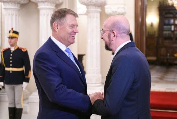 Az Európai Tanács leendő elnökét fogadta Klaus Johannis