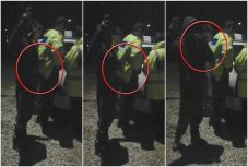 Vihogó szemtanúk előtt lopta meg a mit sem sejtő rendőrt