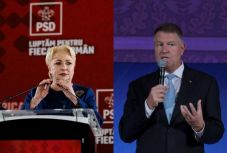 FRISSÍTVE - Elbeszéltek egymás mellett a második elnökválasztási forduló jelöltjei, Viorica Dăncilă és Klaus Johannis