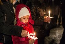 Kigyúlnak az advent fényei Sepsiszentgyörgyön