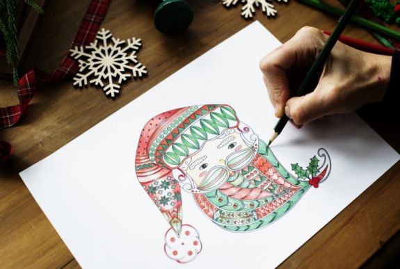 Tíz színező gyerekeknek Mikulás-várásra