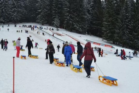 Szombaton megnyílik a szánkópálya Brassópojánán