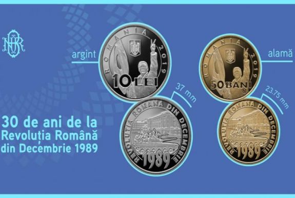 Emlékérméket bocsát ki a BNR az 1989-es forradalom 30. évfordulója alkalmából