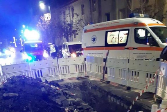 Rendhagyó baleset történt a hét végén Székelyudvarhelyen