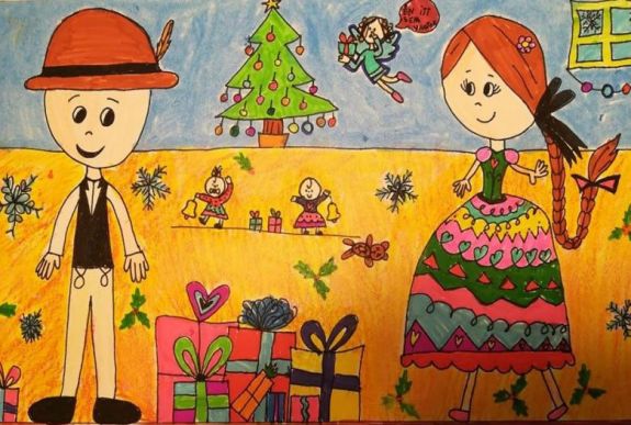 Sepsiszentgyörgyi származású nyolcéves rajzával ünnepel a Magyar Nemzeti Táncegyüttes