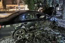 Pusztítást végzett egy „ámokfutó” sofőr a Kolozsvári Rádió udvarán