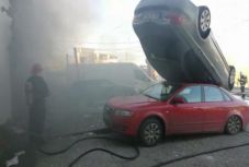 Megmozdult a föld: használaton kívüli benzinkút tartályai robbantak fel