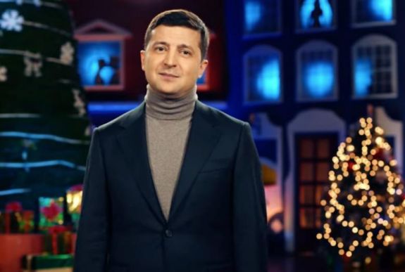 Magyarul is üzent az ukrán elnök újévi beszédében