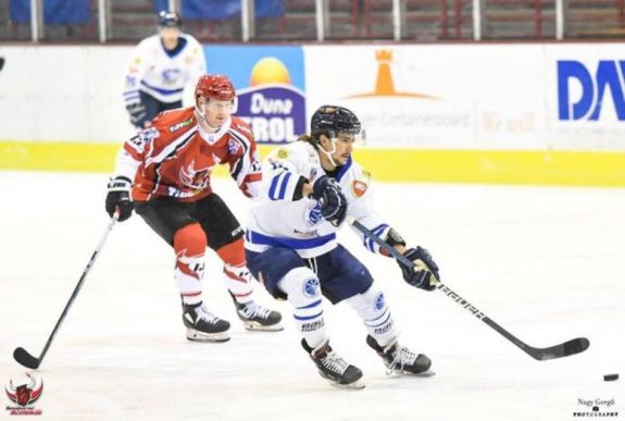 Jégkorong Erste Liga: kétgólos Sportklub-vereség Dunaújvárosban