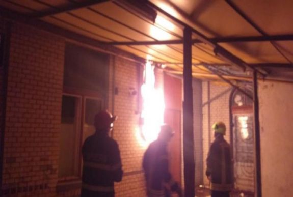 Lángra kapott egy gázvezeték a szatmárnémeti vasútállomáson