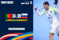 Férfi kézi-Eb: megelőzte Magyarországot a Portugáliát legyőző szlovén válogatott