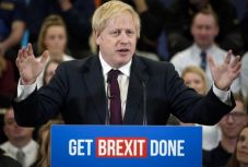 Boris Johnson brit kormányfő szerint a Brexit átlépte a célvonalát