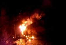 Mozdonytűz Hunyad megyében: négy órán át küzdöttek a lángokkal