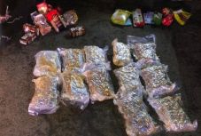 Hat kilogramm kannabiszt találtak egy besztercei férfi gépkocsijában