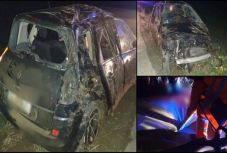 Öt fiatal balesetezett az éjjel, egyikük meghalt