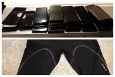 Román találékonyság: harminc mobiltelefont rejtett a nadrágjába