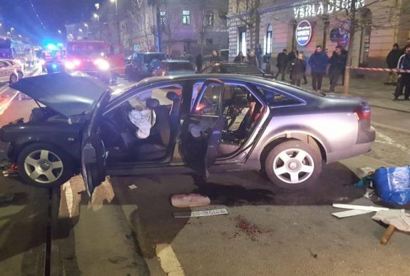 Ijesztő baleset történt Kolozsvár központjában