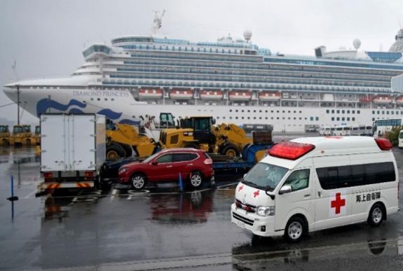Meghalt koronavírus-fertőzésben a Diamond Princess üdülőhajó két japán utasa