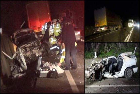 Kamion ütközött Dacia Logannal: négy fiatal halt meg a brutális balesetben