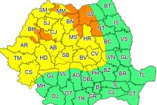 Hóvihar és felerősődő szél éri el hétfőn Erdélyt