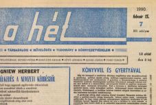 Évszázadok hírei: ezt üzente Gálfalvi Zsolt az 1990 februárjában könyvvel, gyertyával tüntetőknek