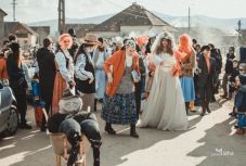 Farsangbúcsúztatás volt a Beszterce-Naszód megyei Cegőtelkén is 