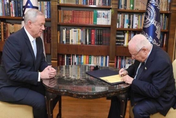 Beni Ganzot bízta meg kormányalakítással Izraelben az államfő